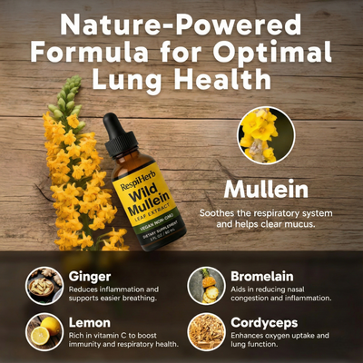 Mullein Lung Detox Drops